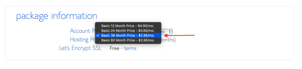 How to start a blog with Bluehost and WordPress pricing