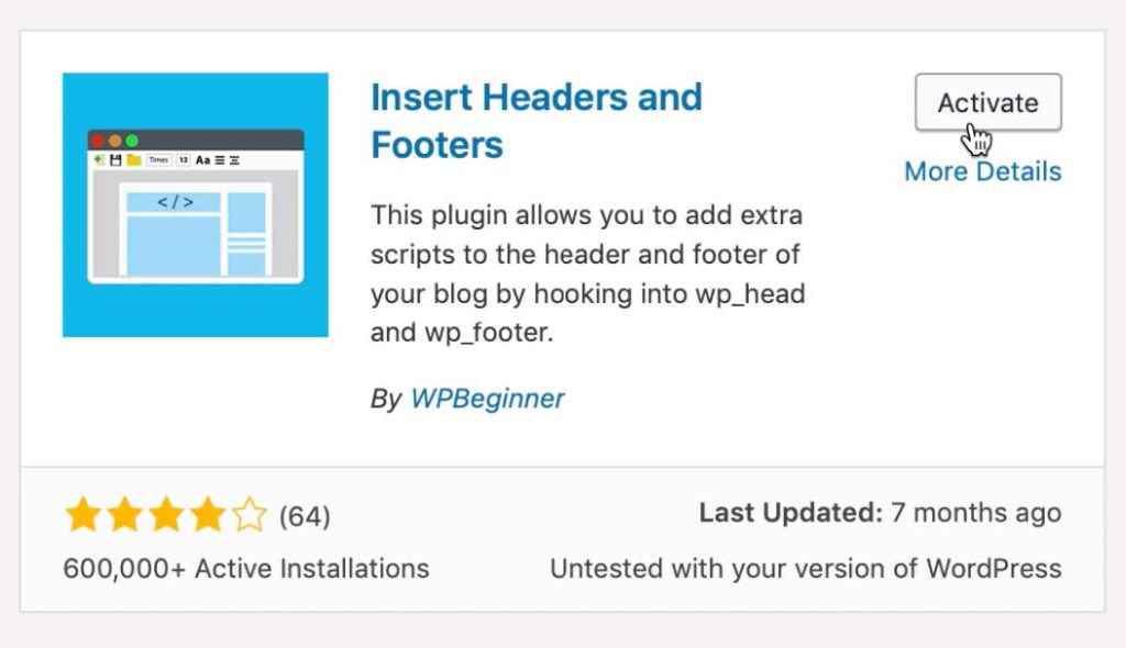 How to Install Plugins In WordPress Headers and Footers