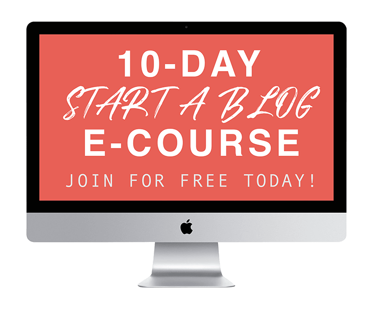 10 Day Start a Blog Free Course