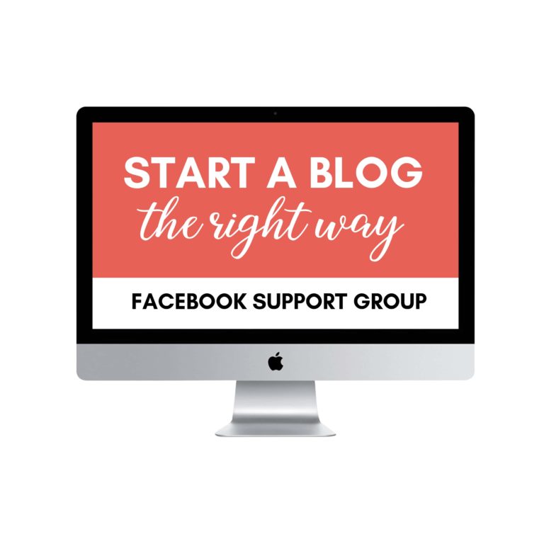 Facebook Support Group - Bonus for how to start a blog online course for beginners