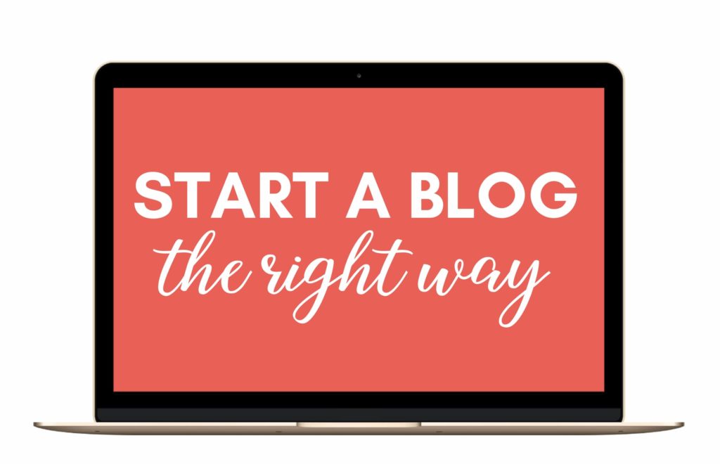 How to start a blog for beginners step by step online e course